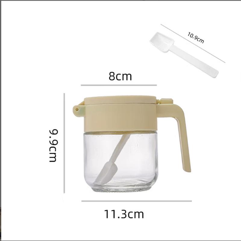 Zhishi Moisture-Proof Spice Jars with Spoons