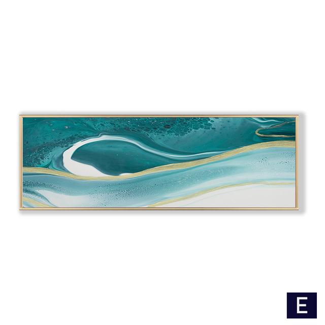 Modern Abstract Long Pink Marble Pattern Poster Bedroom Canvas Paintings Prints Wall Art Pictures for Living Room Home Decor