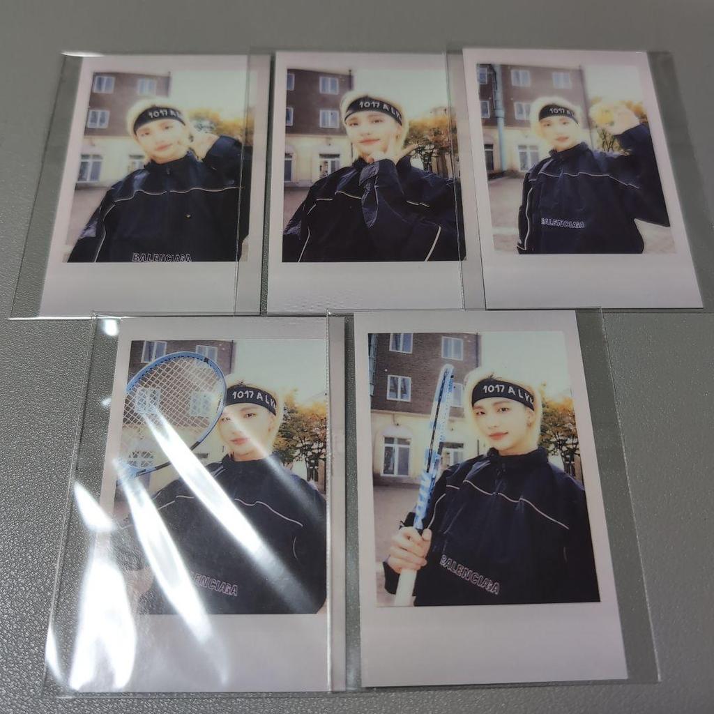 [USED] Straykids Unlock Polaroid Complete Hyunjin