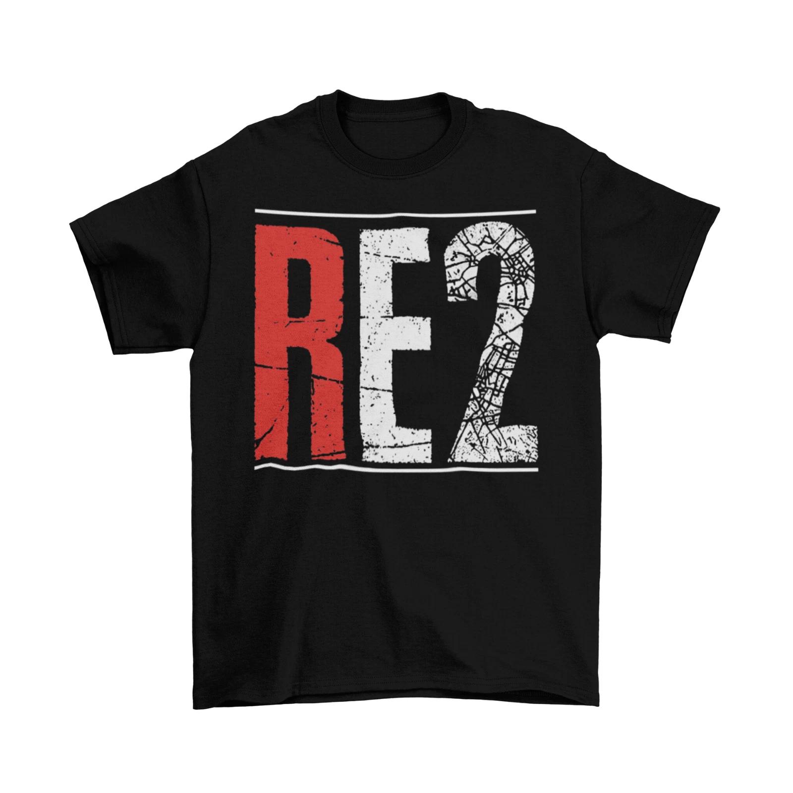 Resident Evil 2 T-Shirt Unisex Cotton Funny Adult Zombie Video Game Mr X New XXL
