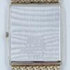 Working Good SEIKO Dolce 9531-5100 Quartz Square Roman Gold Dial Analog Mesh Strap Women's Watch 3-Hand