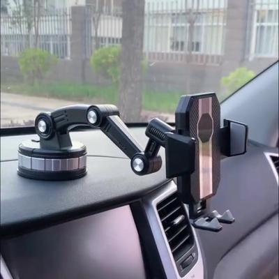 Držák telefonu Multifunkční nastavitelný protiskluzový čelní sklo na palubní desku automobilu Držák na telefon pro SUV