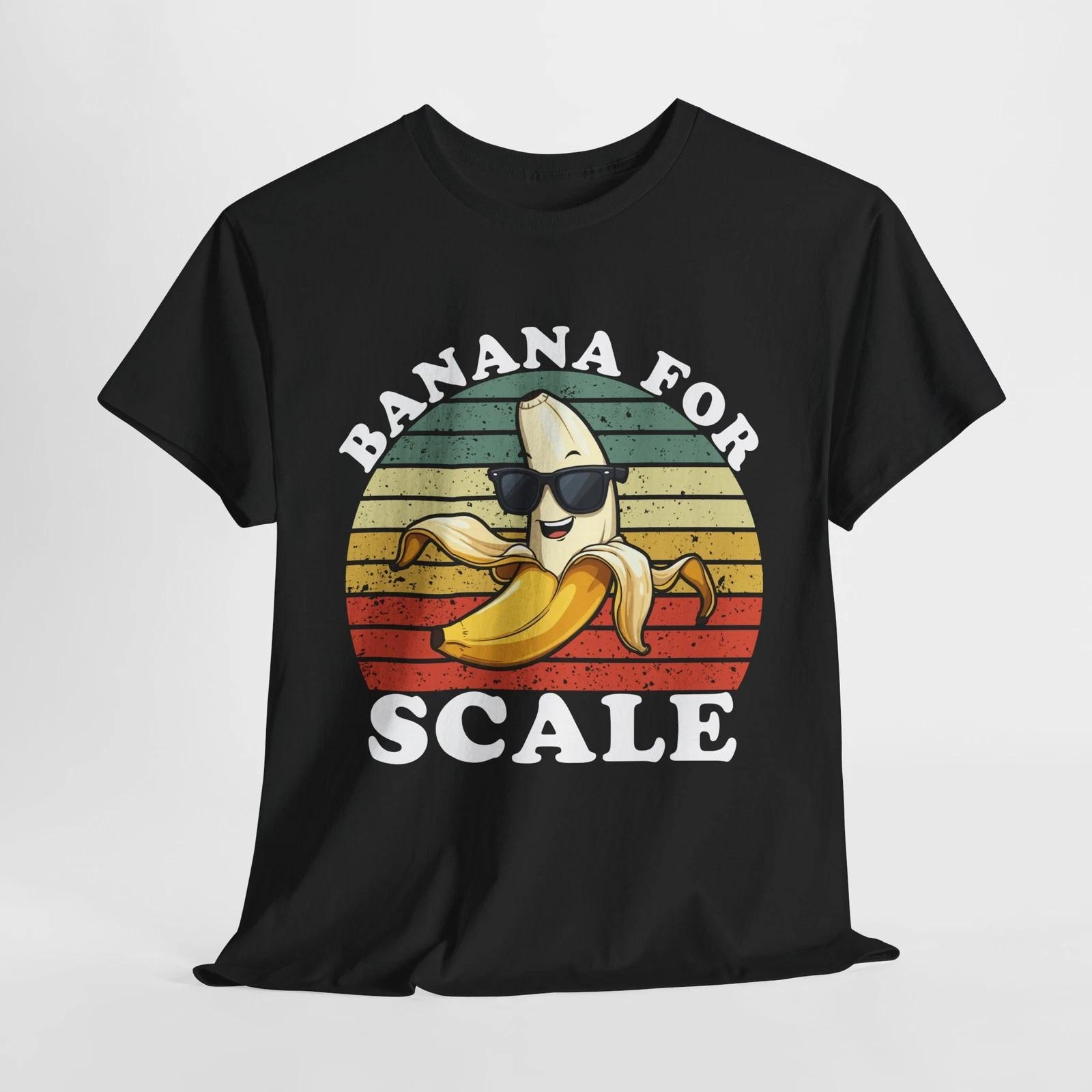 Funny Banana for Scale Meme T-Shirt | Funny Introvert Joke Tee | Humor Shirt 2XL