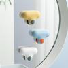 Mirror Cleaning Wiper T-shaped Design Small Efficient Squeegee Shower Door Wiper with Multifunction Suction Cup