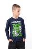 Boys’ Pullover – Minecraft Print & Soft Cotton Knit Any season 6363-036-33-4-2 HC