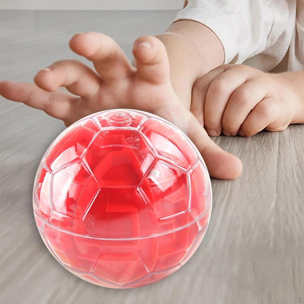 3D Maze Ball ,Brain Teaser Holiday Present Interactive Gravity Memory Sequential Labyrinth Game