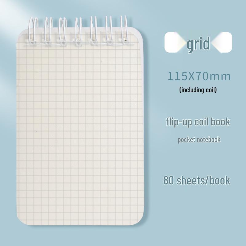 

Sifang Partner A7 Flip-Spiral Small Pocket Notebook - Portable Student Diary