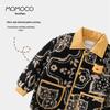 MOMOCO Boys' Padded Trendy Doll Jacket