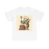 Unisex Adult T Shirt Turtle Chef Cartoon Vintage Style Illustration