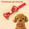 Cute Xmas Grooming Bowknot Collar Dog Bow Tie Cat Choker Pet Christmas Necktie