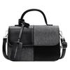 Contrasting Color Retro Small Bag Women's Fashion New Portable Small Square Bag High Texture Personalized Commuter Messenger Bag