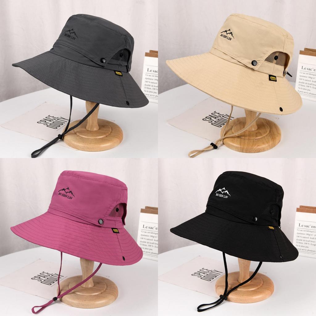 Uv Protection Cap For Travel With Waterproof Quickdry Fabric And Large Brim Suitable For All Seasons