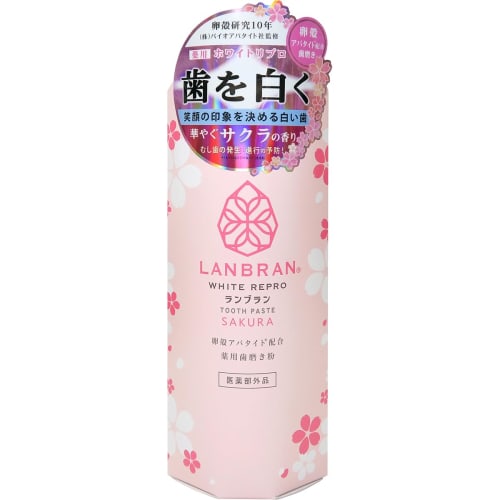 

Medicated LANBRAN White Repro Toothpaste, Sakura