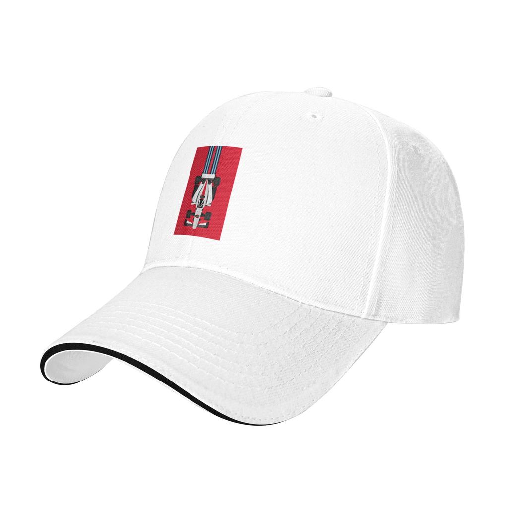 Fashion Martini Livery Stripe Curved Brim Baseball Cap ParentChild Visor