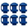 Trampoline Protective Cover Caps,Trampoline Enclosure Pole Caps Hook Supply 6pcs, Fix The