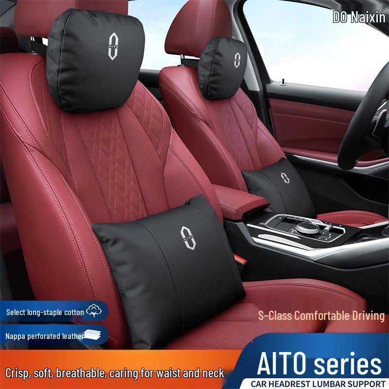 Huawei AITO Wenjie M5/M7/M9 Car Headrest & Lumbar Support Neck Pillow