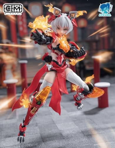 PLATZ/MONO/E-model 1/12 Scale Armored Girl: Lion the Awakened Lion (Includes 1 each of Base Ver. and Armed Ver.) Plastic Model Kit EM2024002