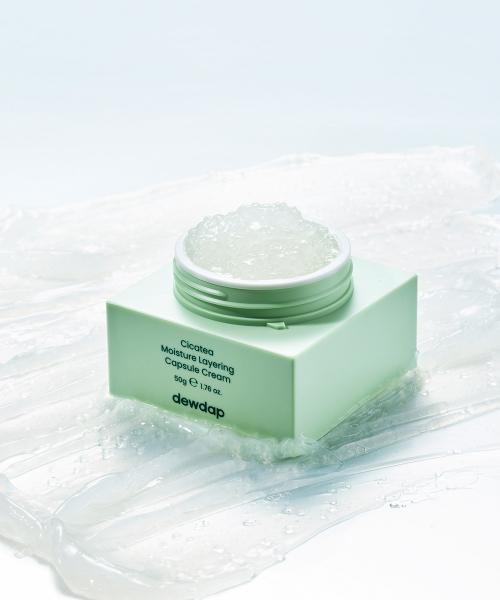 DewDap Cica-T Moisture Layering Capsule Cream 50g NONE