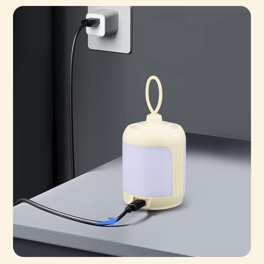 LED Camping Light Portable Campsite Ambient Light Waterproof Tent Night Lamp Support 4 Lighting