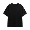 T Shirts Men's Black Crew Neck Moderate Straight Fit AHSW131-3