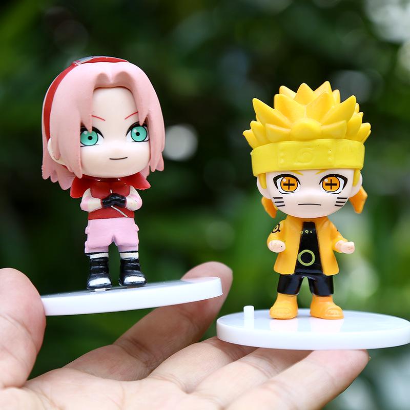 Anime Naruto Figuren: Blind Box Figuren von Naruto, Kakashi und Gaara – Trendige Ornamente und Geschenke