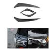 For Toyota 4Runner 2010- Carbon Fiber Headlamp Taillight Eyebrow Cover Trim