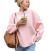 Women Sweaters Knit Basic Pullover Long Sleeve Round Neck Solid Spring Streetwear Knitwear Loose Elegant Jumper Female Tops