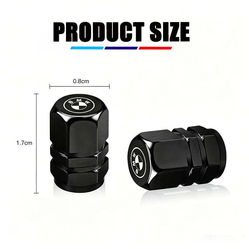 4Pcs Car Wheel Valve Air Core Cap Auto Tire Accessories For BMW X1 X3 X4 X5 E46 E90 F20 E60 E39 F10 M1 M2 M3 M5 M6 E87 M E36 pdsh39