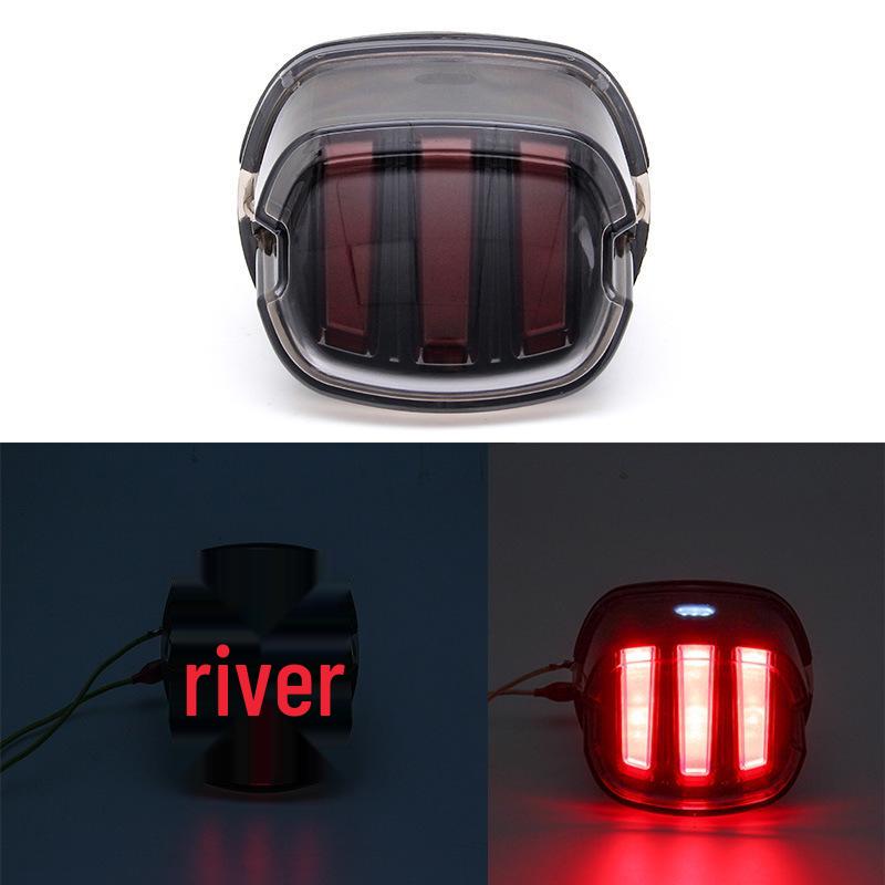 

Harley Motorcycle LED Eagle Claw Taillight with Turn Signal and High-Mount Brake Light
