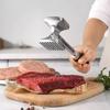 Square Head Meat Tenderizer Aluminum Zinc Zinc Alloy Beef Tenderizer Meat Beating Tool  Pork Chops