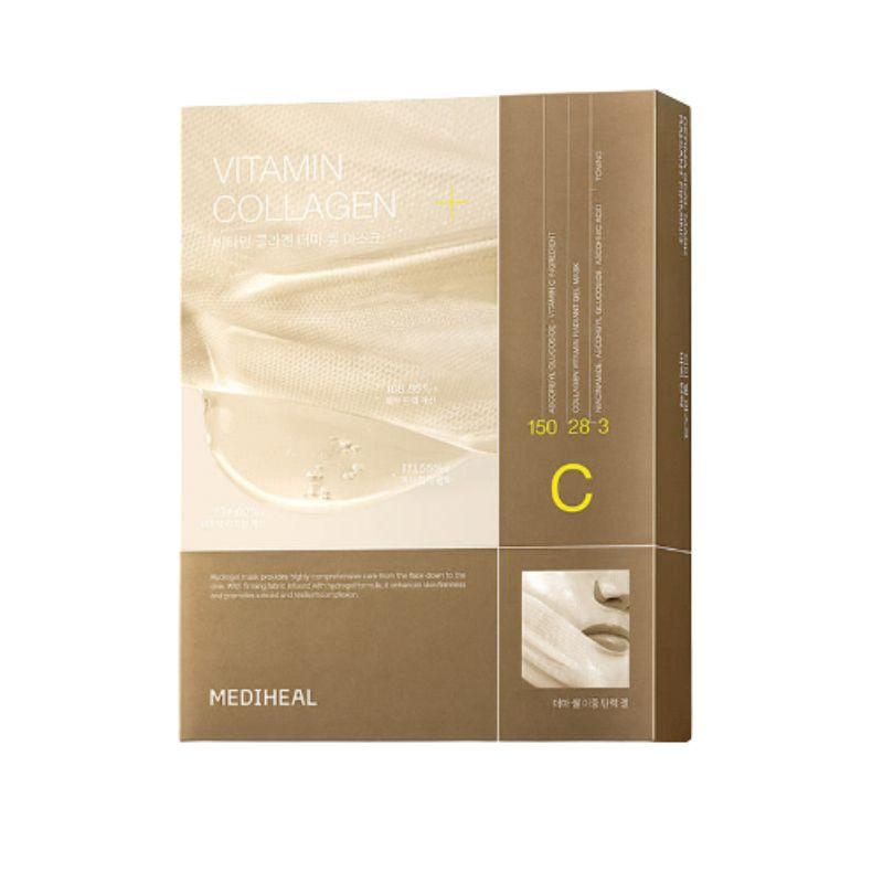 Mediheal Derma Seal Mask Vitamin Collagen Brightening Firming Gel Mask 24g x 10 Sheets 1