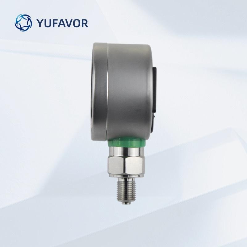 High Precision Digital Pressure Gauge Electronic Manometer for Air Water Oil Hydraulic Fluids with LCD Display
