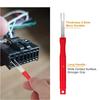 21Pcs Car Terminal Removal Kit Reusable Electrical Wire Plug Connector Pin Release Tool Stainless Steel Pin Extractor Tools