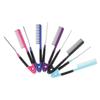Compact Hair Brush Straightener Plastic Comb Hairdressing Tool for All Hair Types and Salon Accessories
