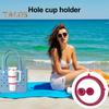 Universal Cup Holder for 30/40oz Tumblers 3-in-1 Beach Bag Attachment with Handles Multi-functional Cup Holder for Bogg Bag