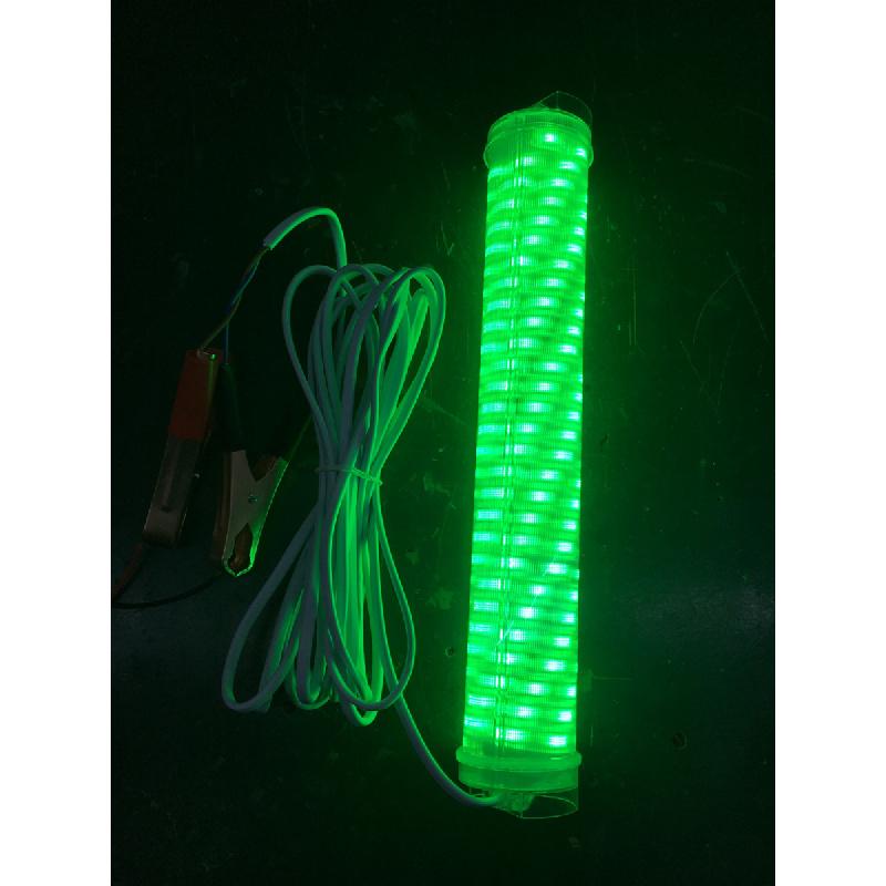 30W Led Green Underwater Submersible Night Fishing Light  Fish Attractant Lamp