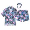 PJ Salvage Womens/Ladies Palm Print Short Pyjama Set