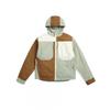 90 White Duck Down Outdoor Color Block Puffer Jacket Men Lightweight Casual Winter Coat