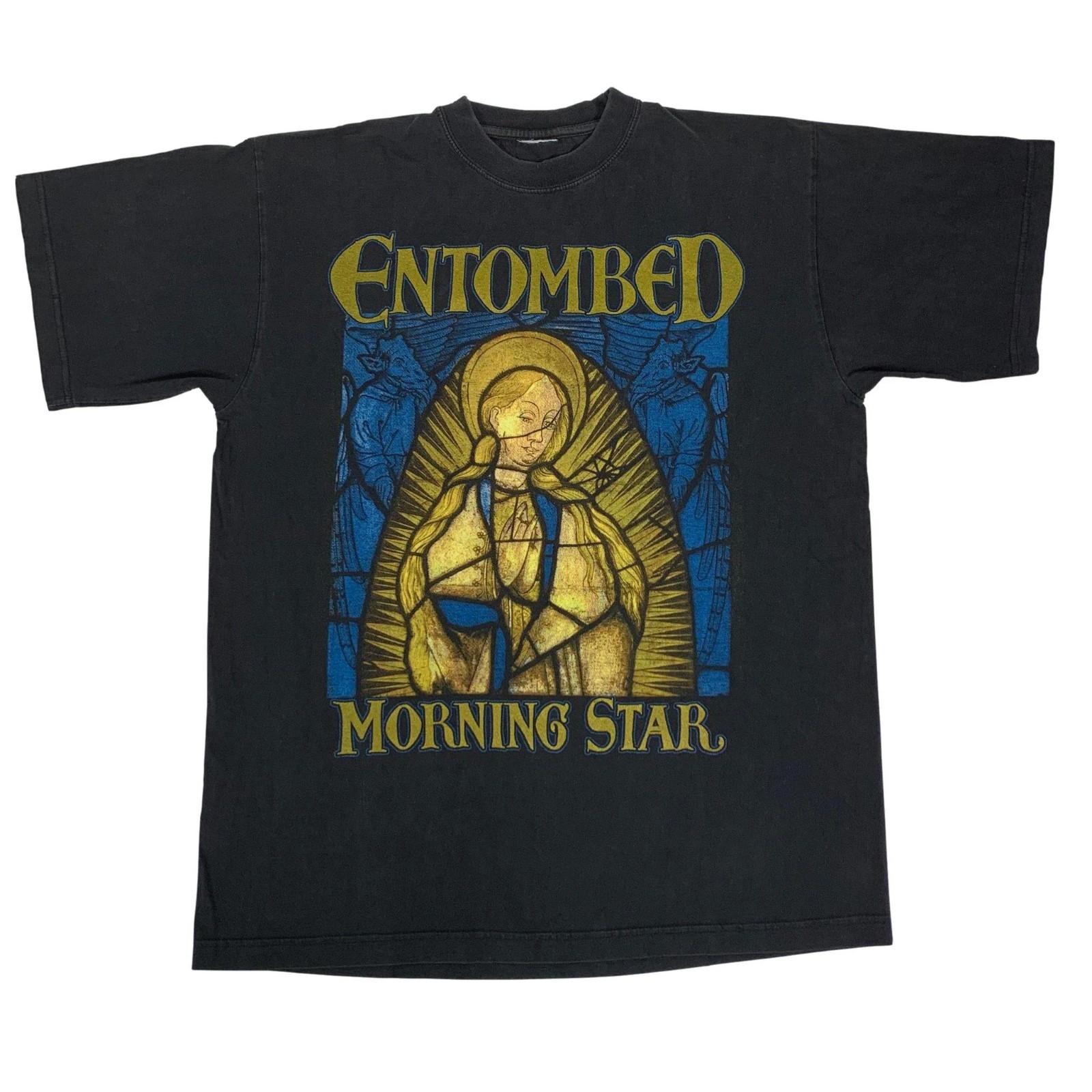Vintage Entombed Morning Star Black Size S To 4XL Shirt KK596 L