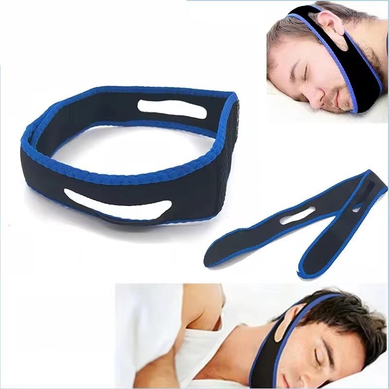 Anti Snore Belt Stop Snoring Chin Strap Woman Man Night Sleeping Support Aid Tools Snoring Protection Jaw Bandage Health Care