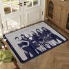 Kpop Girls G-GIDLE (G)I-DLE Floor Mat Soft Thickened Absorbent Non-Slip Bedroom Living Room Door Mat Home Decor Flannel Rugs