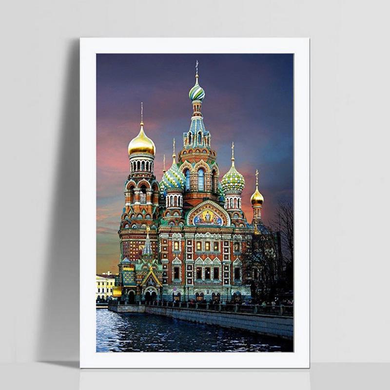 

Алмазная живопись Huacan 5D DIY Набор Пейзаж Стразы Мозаика 25*35 cm