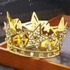 Luxury Star Tiaras Rhinestone Crown for Birthday Cake Topper Decoration Headwear Small Diadem Gift Accessories