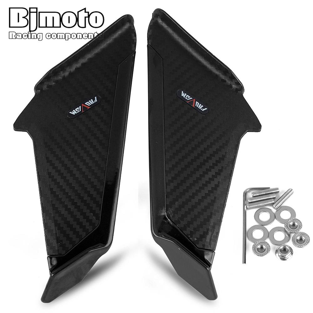 

Передние аэродинамические крылышки, боковые спойлеры, комплект динамических обтекателей для HONDA CBR600 CBR650R CBR1000 CBR300R CBR650F Model 5