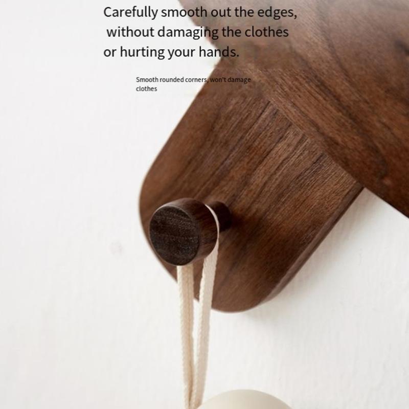 Fun Airplanes Design Solid Wood Wall Hook For Childrens Room Decorative Key Holder And Easy Installation