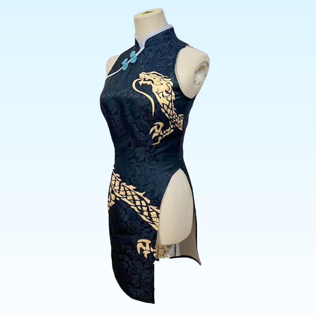 [Milky Time] Blue Archive Ryuka Kisaki Cosplay Halloween Chinese Dress (L)