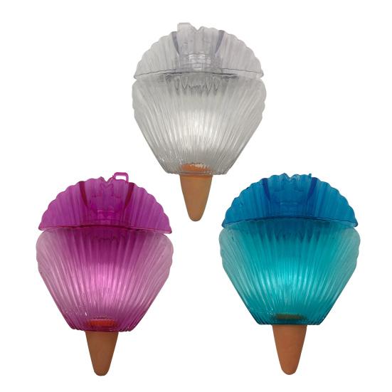 Self Watering Bulbs for Indoor Outdoor Plants Shell Shaped Automatic Plant Waterer Spikes with Slow Release System for Home Garden Plant Decor