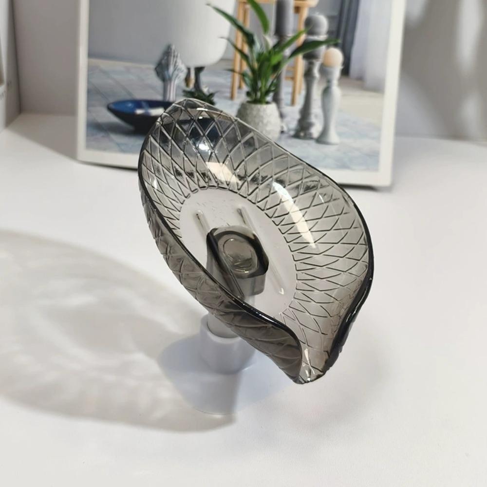 Leaf-shaped Soap Dish with Suction Cup