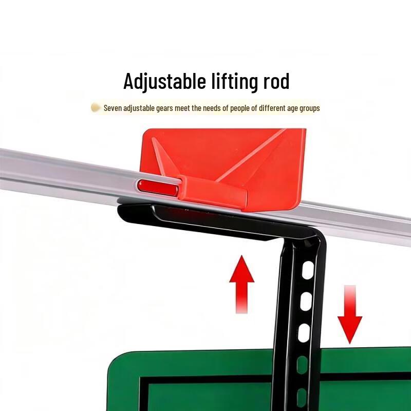 School Model 10-Level Adjustable Wooden Sit & Reach Tester