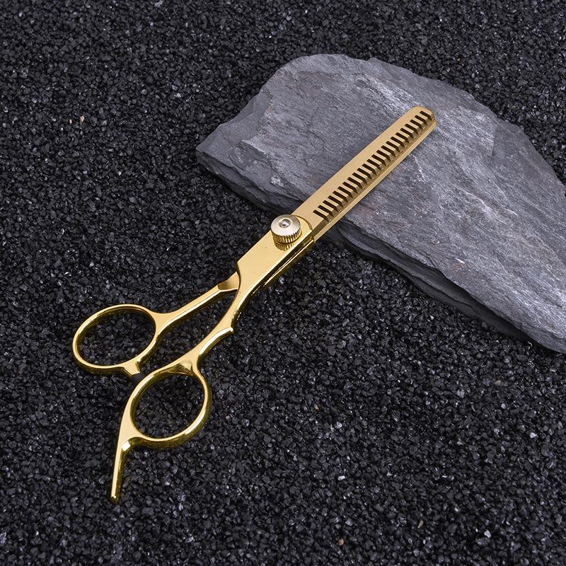 "6-inch Hairdressing Scissors: Flat, Teeth, Bangs, Pet, and Split-End Shears"
